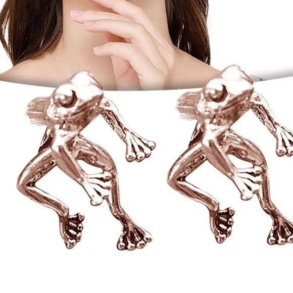 Earring Punk Style European And American Retro Fashion Animal Ear Buckle 026 - Picture 3 of 9